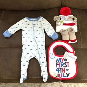 Newborn Clothes Baby‎ Boy Lot 16 items